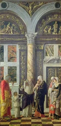 La Circoncision, panneau central du retable, c.1466